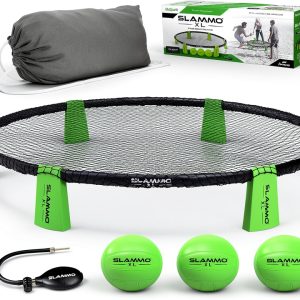 GoSports Green Plastic Slammo XL Set-0