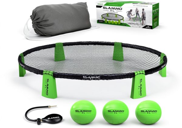 GoSports Green Plastic Slammo XL Set-0