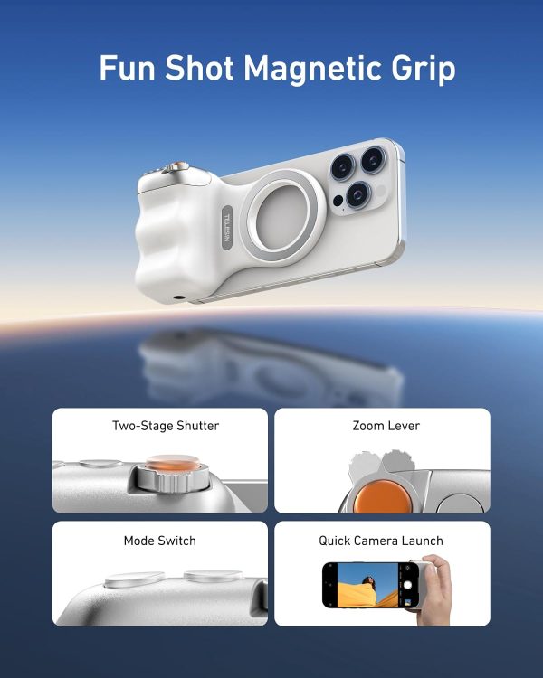 TELESIN Magnetic Phone Grip for iPhone Android-1
