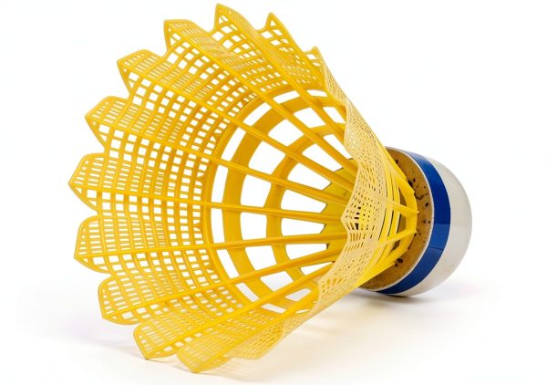 Yonex Badminton Shuttlecocks Nylon Feather Yellow-4