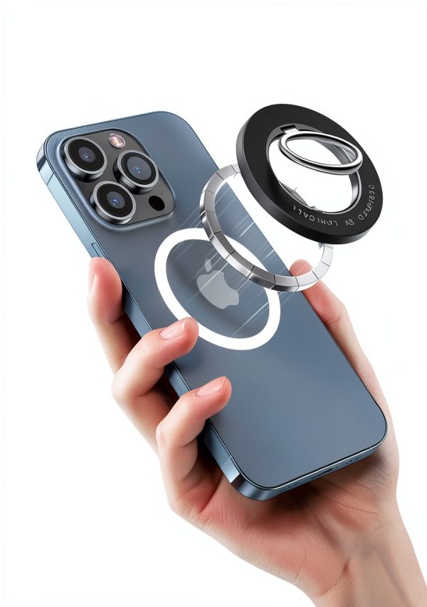 Lamicall Magnetic Phone Ring Holder for iPhone-5