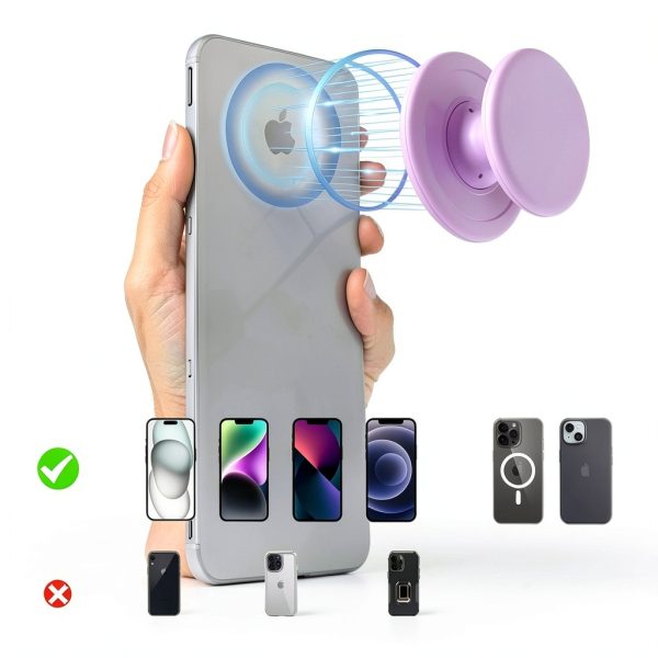 Magnetic Magsafe Phone Grip for iPhone 17 16 15 14 13 12-3