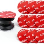 Phone Grip Adhesive Pads AZXYI 9pcs Red Double-0