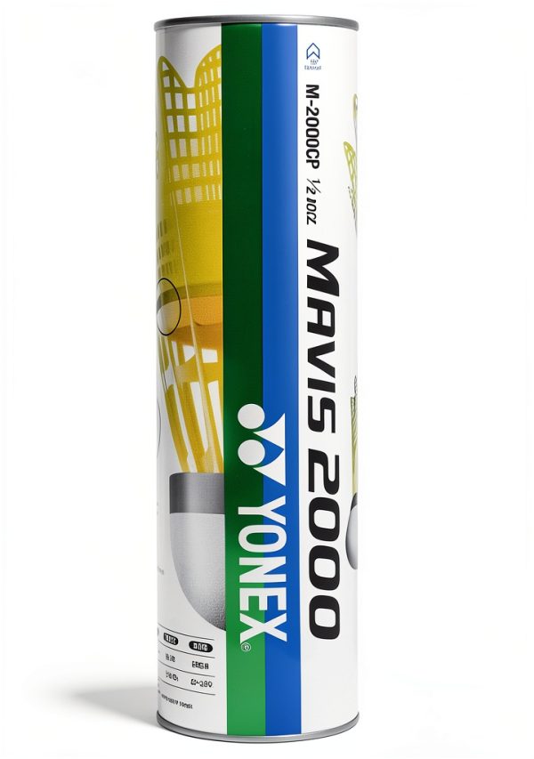 Yonex Badminton Shuttlecocks Nylon Feather Yellow-1