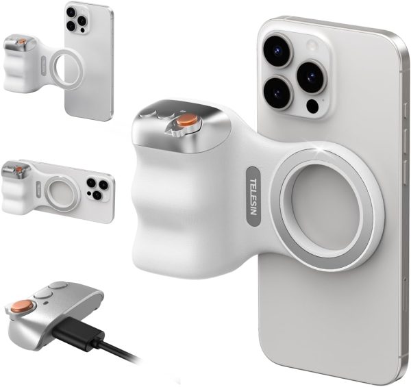 TELESIN Magnetic Phone Grip for iPhone Android-0