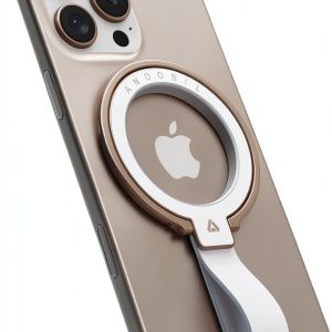 Andobil MagSafe Phone Grip Stand Leather Brown-0