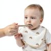 Waterproof Baby Bibs BrandX Unisex Muslin Design-1