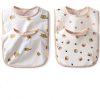 Waterproof Baby Bibs BrandX Unisex Muslin Design-0