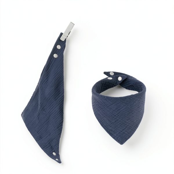 Pure Cotton Baby Bibs for Unisex-Baby by PurlHaven-2
