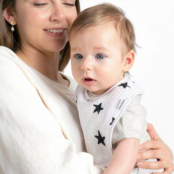 Gerber Muslin Baby Drool Bibs 8 Pack Absorbent Unisex-1