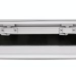 Glass Block Vent - 24x8 Vinyl Hopper Vent-0