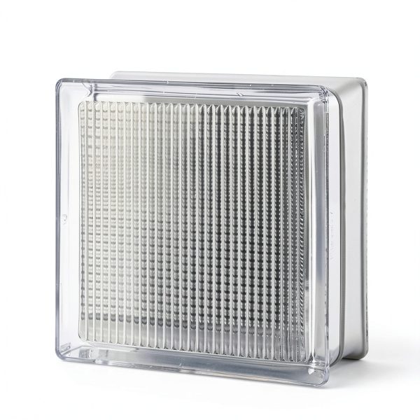 8 x 8 x 4 Light Diffusing Glass Block by Seves – 45 Min Fire Rating-0