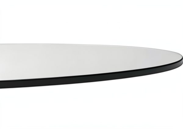 6 Inch Round Tempered Glass Circle Pro Safe Glass 3/8 Thick Lead-Free-3