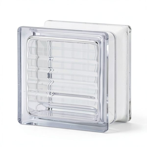 Argus Glass Block 6x6x4 Seves Glass Block Heavy Duty 4lb Construction-0