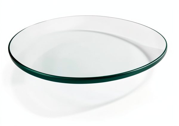6 Inch Round Tempered Glass Circle Pro Safe Glass 3/8 Thick Lead-Free-1