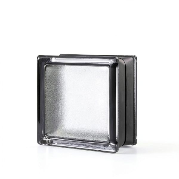 Licorice Arctic Myminiglass 6x6x3 Block Seves – Fire Rated, 71% Light-1