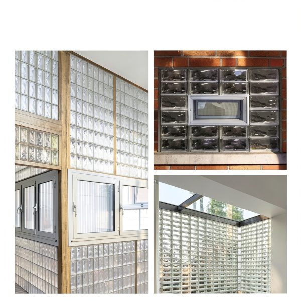 4x8x3 Nubio Glass Block Seves – Slim Profile, 75% Light, 45min Fire-5