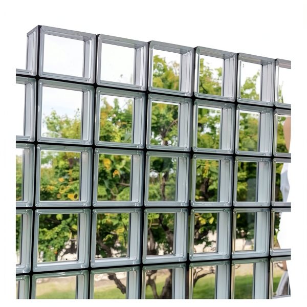 8x8x3 Clarity Glass Block by Seves – 45 Minute Fire Rating, 84% Light-4